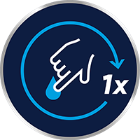 Appliquez LAMISILATE MONODOSE 1% sur chaque pied