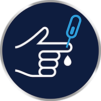 Les personnes souffrant de maladies chroniques, par exemple les personnes diabétiques