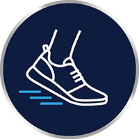 Les personnes qui font beaucoup de sport.